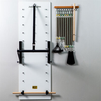 Qualidade Unidade de parede de mola de madeira para pilates, equipamento de pilates para trampolim montado na parede Fábrica