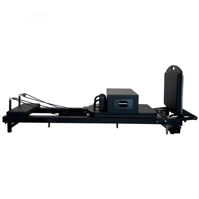 Chất lượng Đen Custom nhôm Pilates Reformer được trang bị đầy đủ cho gia đình thương mại phòng tập thể dục nhà máy