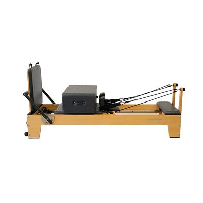 Qualité Commercial Durable Portable bois Pilates réformateur maison Yoga Studio aérobic corps Fitness exercice caisse en bois emballage Jaalee Usine