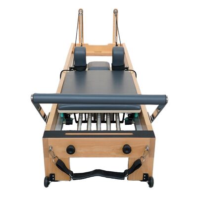 Kualitas Studio Yoga Pilates Ramah Lingkungan Komersial Pembaru Pilates Kayu Beech Ek Multifungsi pabrik