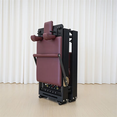 Qualidade Equipamento de ginástica doméstico dobrável, máquina comercial, madeira compensada, reformador de pilates dobrável Fábrica