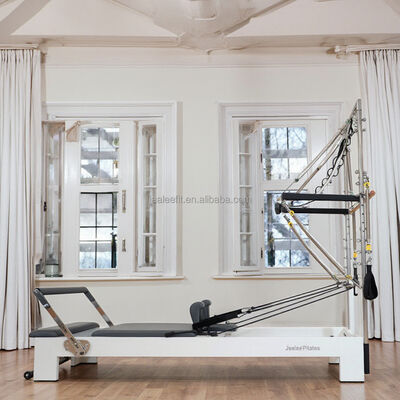 Qualität Buchenholz Infinity Bar Pilates Reformer Heimfitness-Sportgeräte mit Turm Fabrik