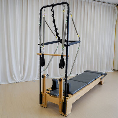Chất lượng Máy cải cách đa năng Máy tập Pilates Cadillac Reformer Đào tạo Cân bằng cơ thể Nửa hình thang nhà máy