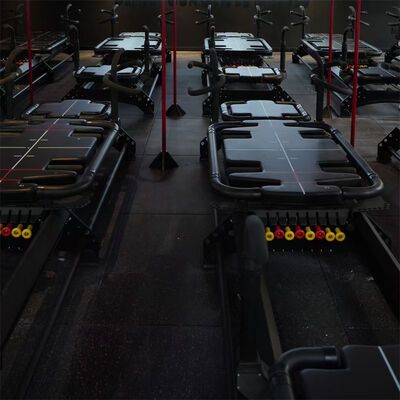 Kalite Megaree High End Ticari Egzersiz Yoga Eğitim Ekipmanları Siyah Alüminyum fabrika