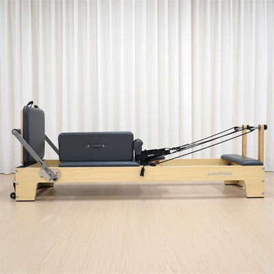 Quality Custom Yoga Pilates Reformer Fitness Training Machine Wood Stable Exercise Studio Equipment factory