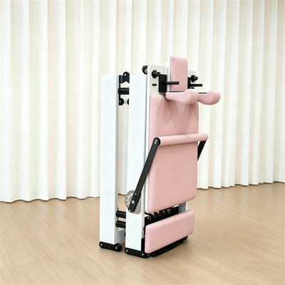 Chất lượng Nhà đa năng bằng gỗ gấp Pilates Bộ cải cách giường lõi bằng nhôm PU nhà máy