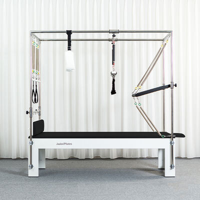 Quality Commercial Beech Wood Pilates Cadillac Reformer Stretch Yoga Training Gym Fitness Equipment factory