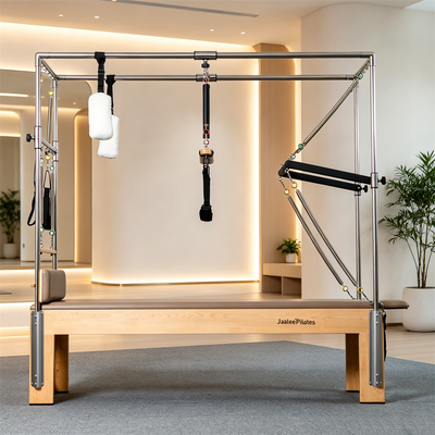 Jakość Maple Wood Pilates Reformer Full Tower Trapeze Regulowalny Sprzęt Fitnes Gym fabryka