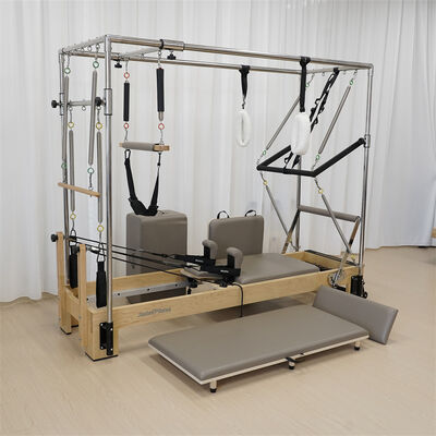 جودة الـ Wood Pilates Reformer الـ Cadillac Reformer الـ High Rack 2 في 1 جهاز هوائي مصنع