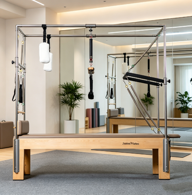 Ποιότητα Εμπορική χρήση Ξύλινος Πιλάτες Μεταρρυθμιστής Δαπλωτής Πιλάτες Τραπεζής Μεταρρυθμιστής Με Πλήρη Τραπεζή Πιλάτες Cadillac Μεταρρυθμιστής Εργοστάσιο